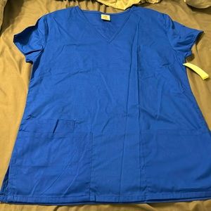 Scrub Top Blue